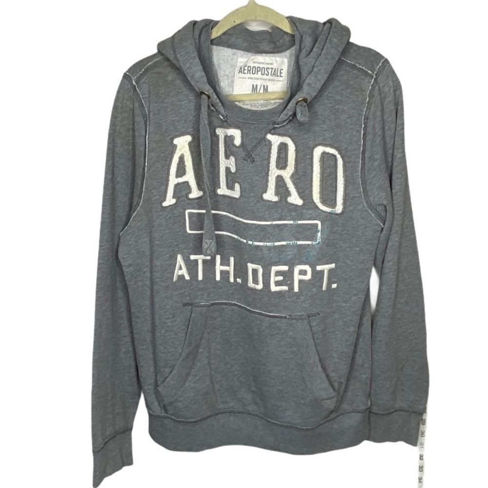 Aeropostale Pullover Hoodie Gray